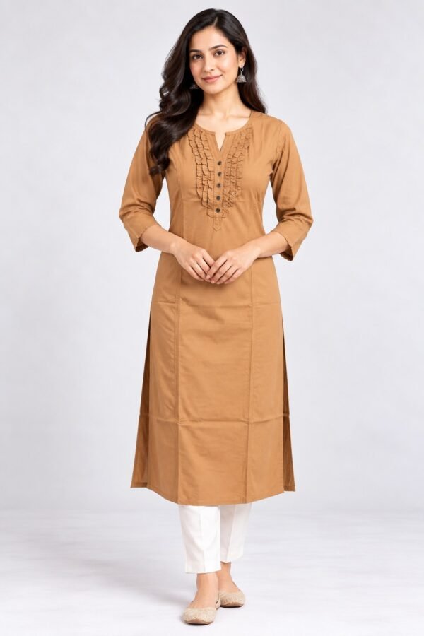 DB6029 Women’s  Cotton Straight Kurti